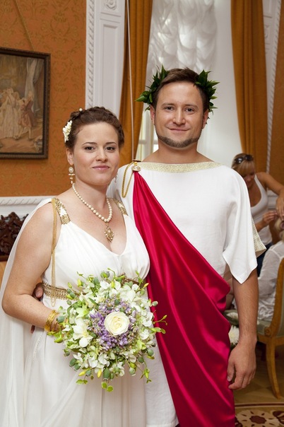 Свадьба в греческом стиле