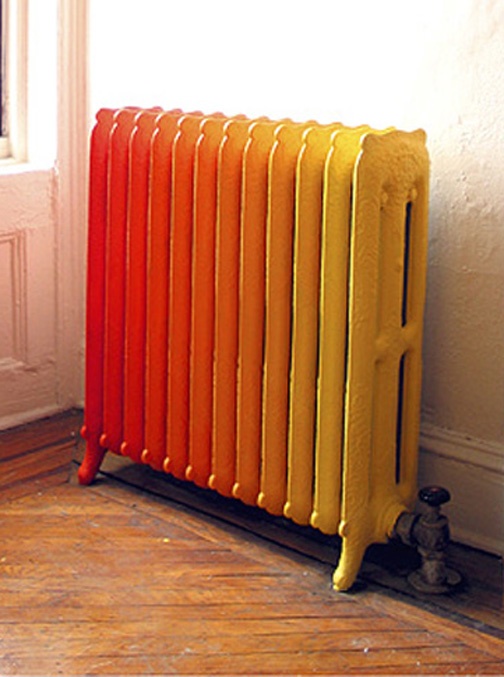 32 примера использования старых радиаторов в интерьере