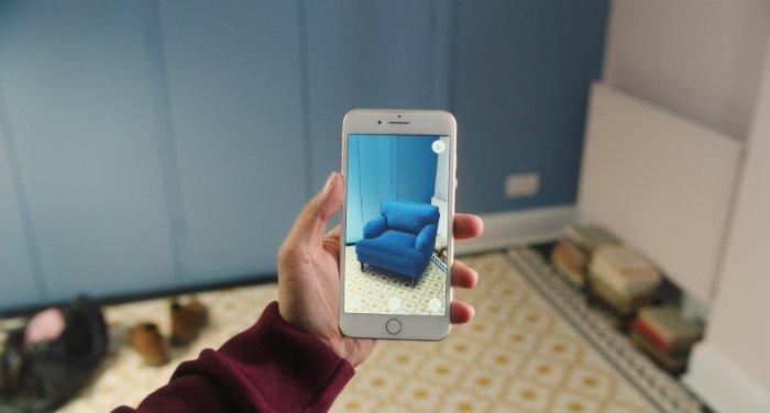 Приложение от IKEA позволяет визуализировать мебель в конкретной комнате