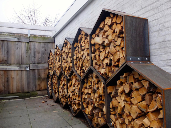 20+ Превосходных способов хранения дров на приусадебном участке