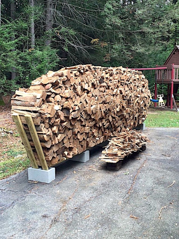 20+ Превосходных способов хранения дров на приусадебном участке