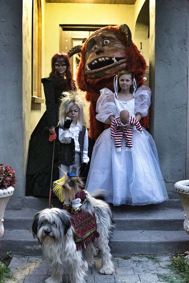 Семейные костюмы на Хэллоуин. ТОП 30