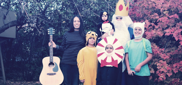 Семейные костюмы на Хэллоуин. ТОП 30