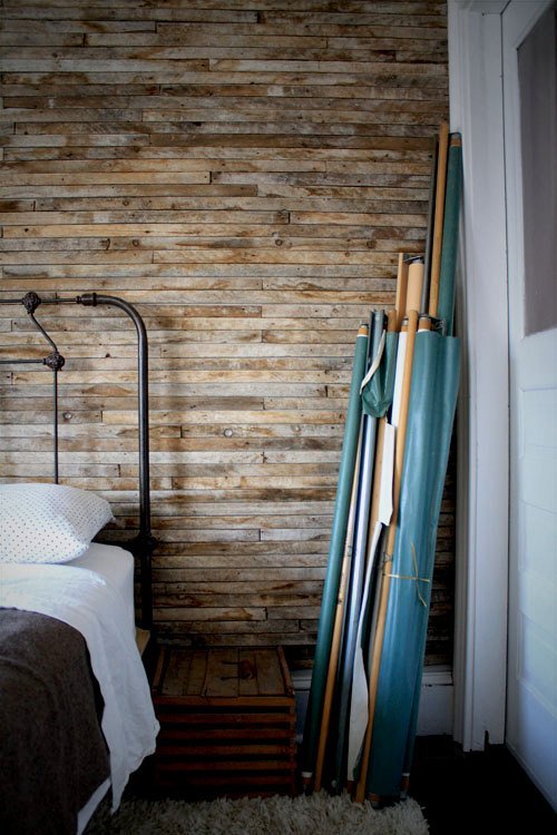 Отделка стен с помощью древесины. 29 Идей