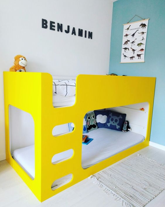 50 Крутых вариантов декора детской кровати IKEA Kura