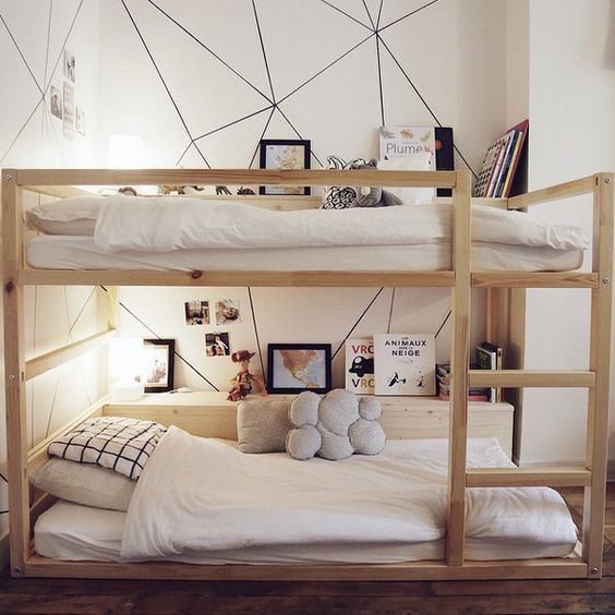 50 Крутих варіантів декору дитячого ліжка IKEA Kura