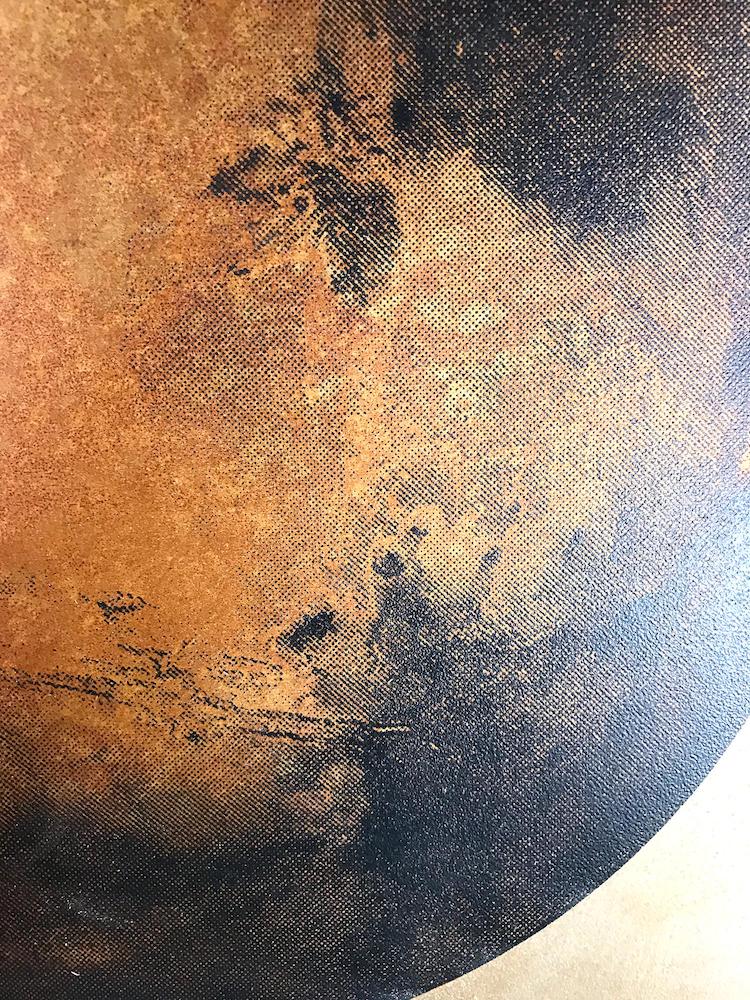 Как Барри Абрамс создает портреты Марса из реальной ржавчины