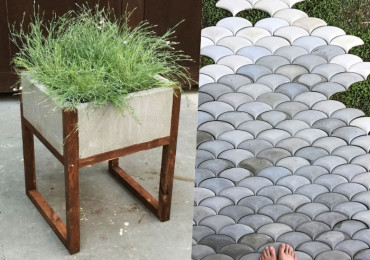 30 Великолепных примеров использования бетона в саду, которые кардинально изменят внешний облик