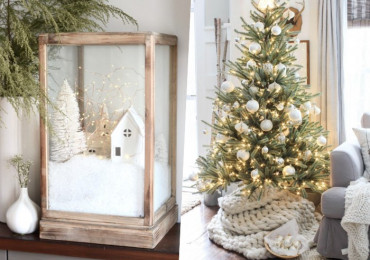 20+ Свежих примеров Новогоднего декора для ценителей минимализма